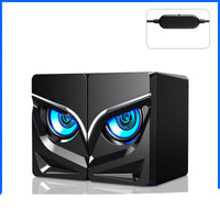 Desktop Computer Sound Bar Speakers with Compact Maneuverable Size